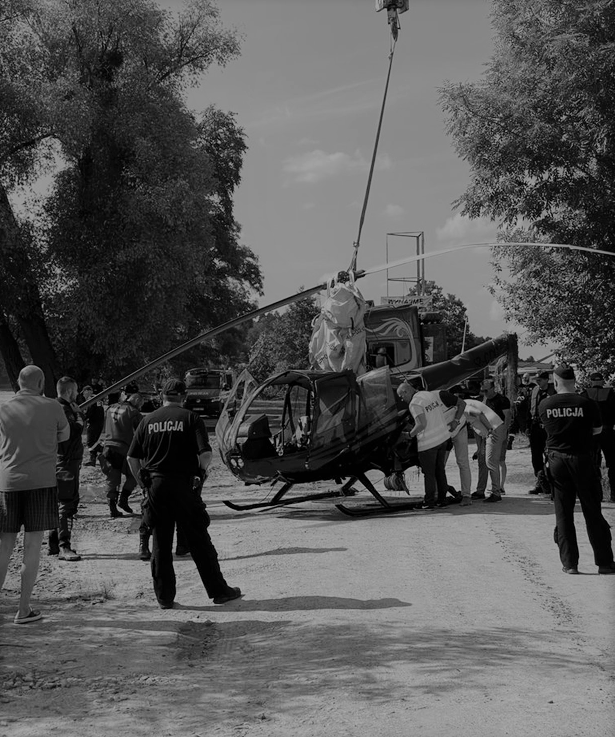 У Польщі розбився вертоліт з українцями