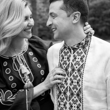 Володимир і Олена Зеленська презентують програму до Дня Незалежності