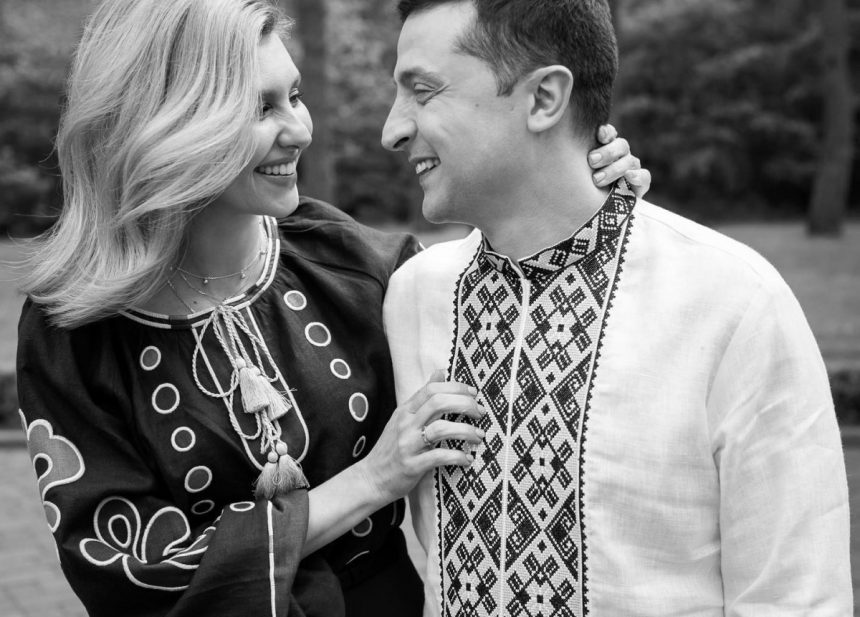 Володимир і Олена Зеленська презентують програму до Дня Незалежності