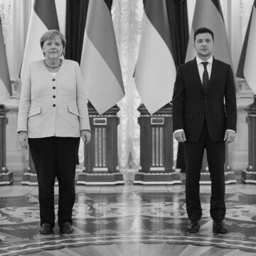 Потрібні кластери: Зеленський закликав Меркель дотримуватися спільної мети щодо миру на окупованій Донеччині