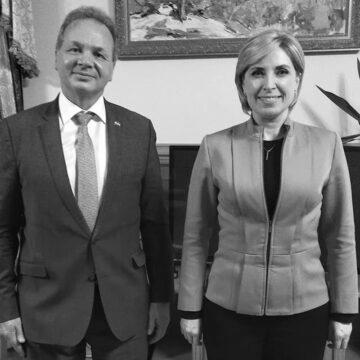 Верещук зустрілася з послом Швейцарії в Україні