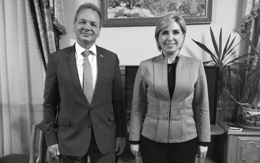 Верещук зустрілася з послом Швейцарії в Україні