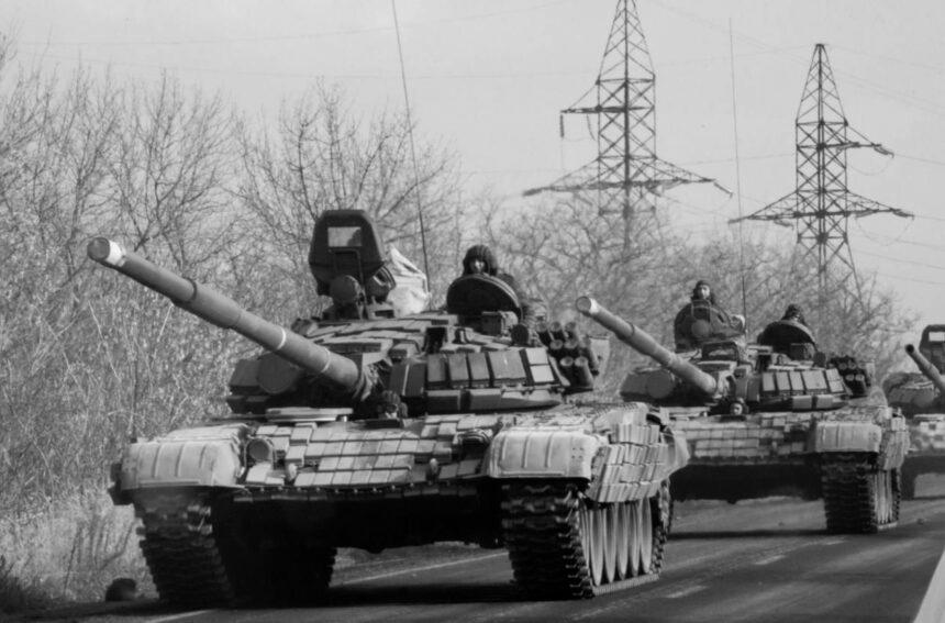 Збільшується кількість танків з російського боку біля кордону України