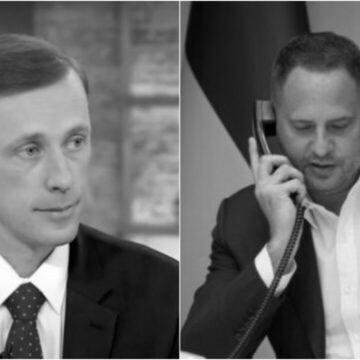 Єрмак провів телефонну розмову з помічником Байдена