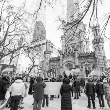 У Чикаго відбувся мітинг проти російської агресії