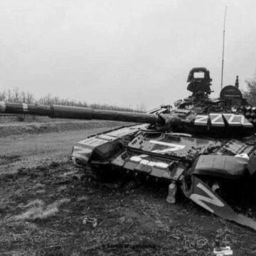 Контрнаступ ЗСУ: росіяни втратили полк передових танків Т-80