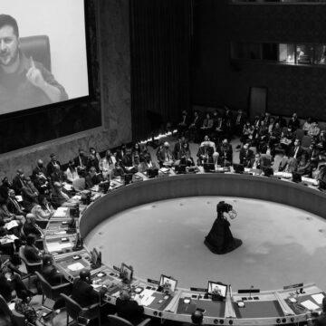 Зеленський виступив на терміновому засіданні РБ ООН: вимагав припинити ракетний тероризм Росії