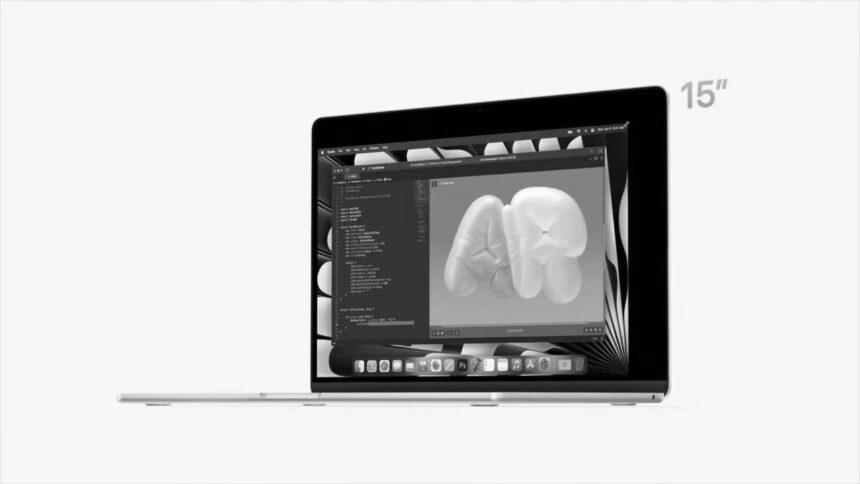 Apple показала новий 15-дюймовий MacBook Air