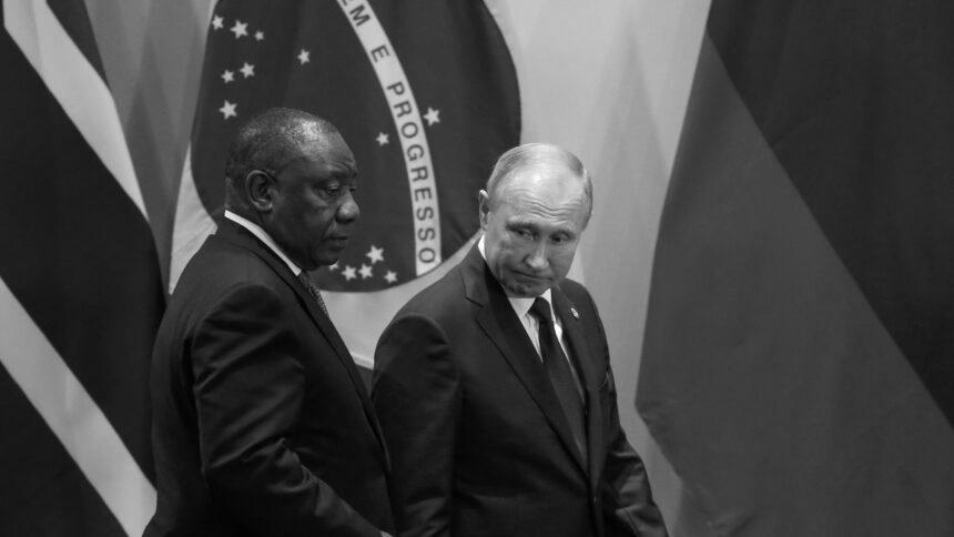 Страх Путіна взяти участь у саміті БРІКС свідчить про його ізоляцію