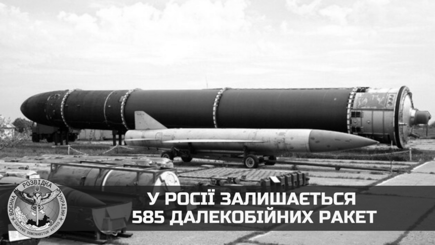 У ГУР сказали, скільки ракет залишилось у Росії
