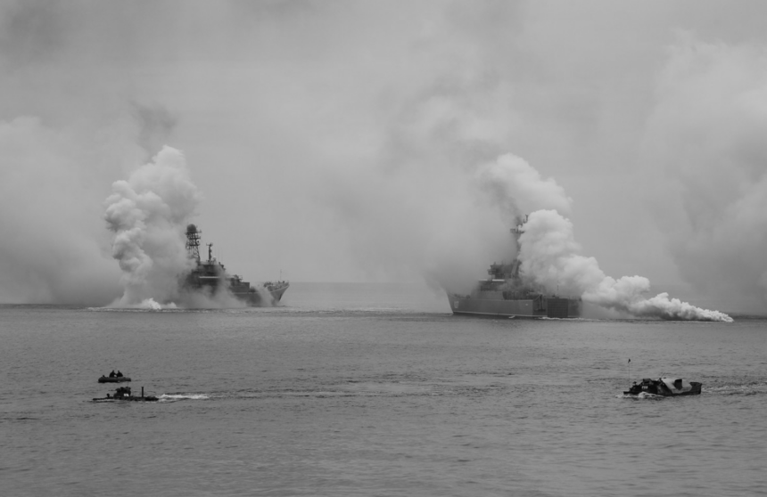 12 Росія збільшила кількість ракетоносіїв у Чорному морі