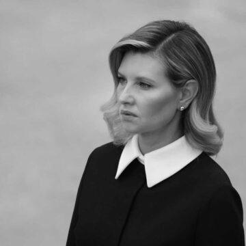 Ukrainian President Attends Wreath-Laying Ceremony At Tomb Of Unknown Soldier Олена Зеленська відреагувала на масовану ракетну атаку РФ