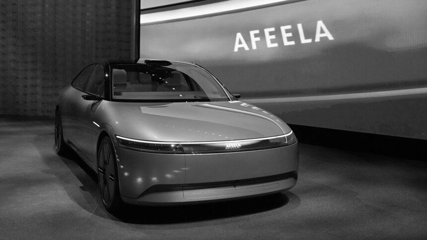 Sony показала свій перший електромобіль Afeela