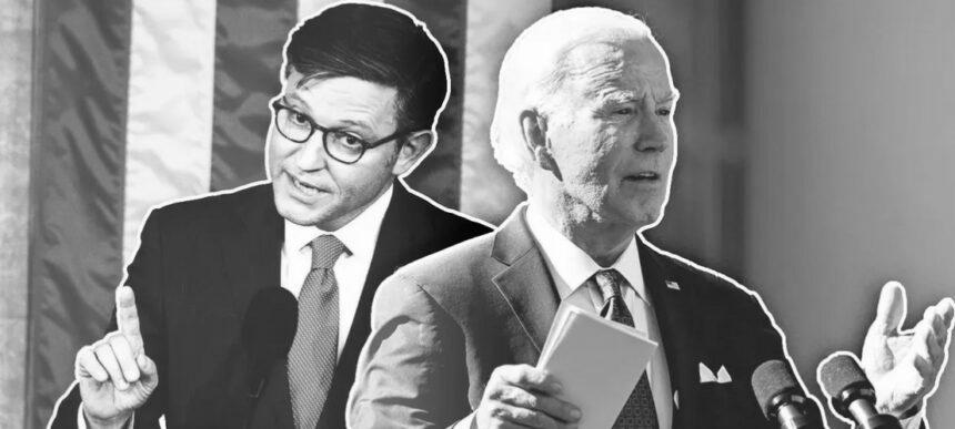 Спікер Джонсон хоче зустрітися з Байденом перед голосуванням за допомогу Україні