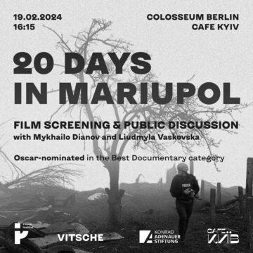 “20 днів у Маріуполі” отримав Оскар за найкращий документальний фільм