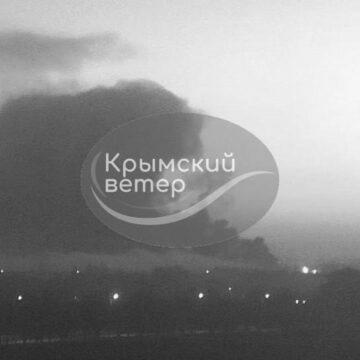 Зранку у Криму була вражена нафтобаза