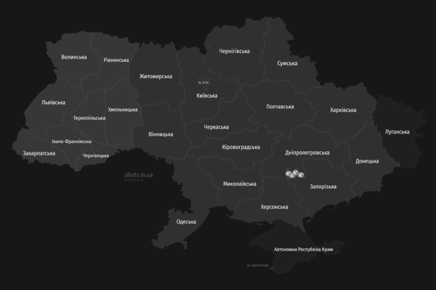 Масована ракетна атака: повідомляють про влучання у кількох областях