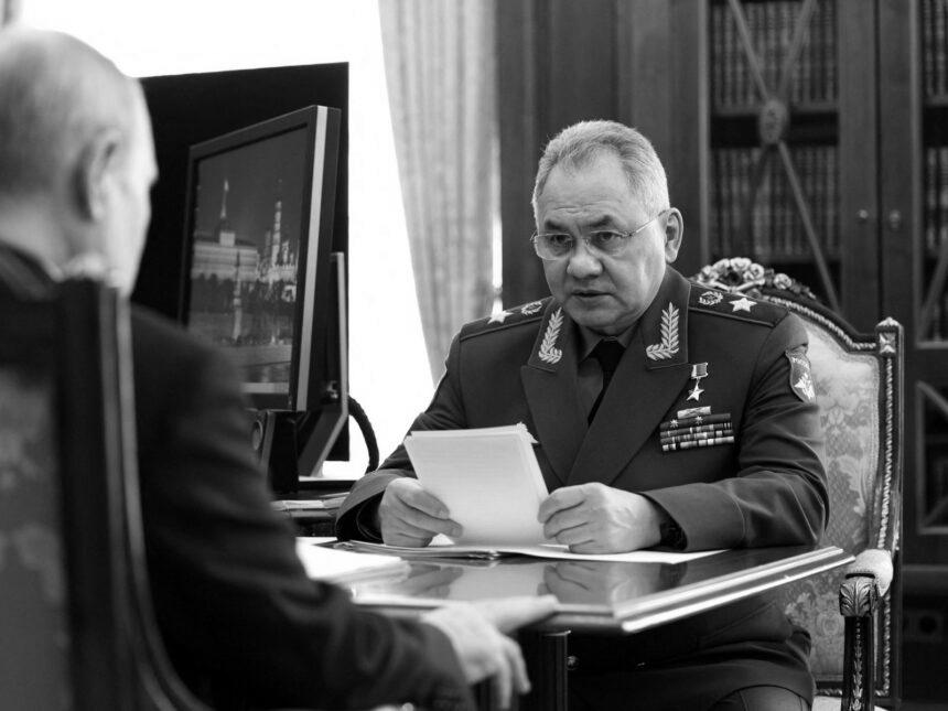 Путін замніює Шойгу на посаді міністра оборони