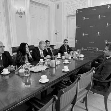 Порошенко у Варшаві зустрівся з імовірним наступним президентом Польщі