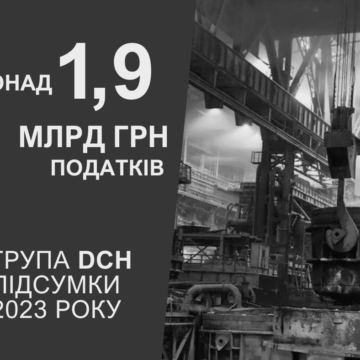 Група DCH сплатила понад 1,65 млрд грн податків за 9 місяців 2024 року