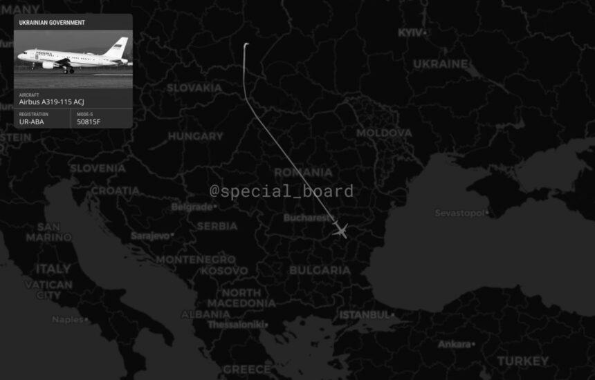 Літак президента України прямує до Анкари: деталі перельоту