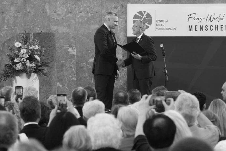 Віталій Кличко отримав престижну премію з прав людини у Німеччині: вітаємо Київ!