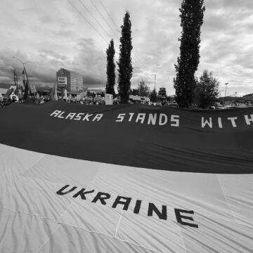 Американці на Алясці вийшли на підтримку України під час саміту Трампа і Путіна