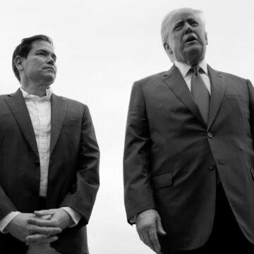U.S. President Trump departs for Hagerstown from Morristown Municipal Airport in Morristown Рубіо сказав, хто стане наступником Трампа на посаді президента