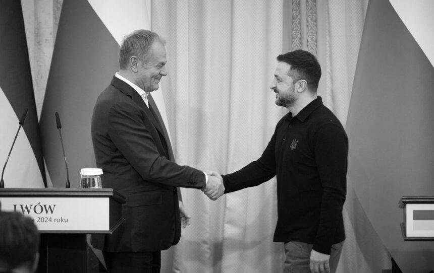 Зеленський може зустрітися з Туском у Польщі вже в п’ятницю Зеленський може зустрітися з Туском у Польщі вже в п’ятницю