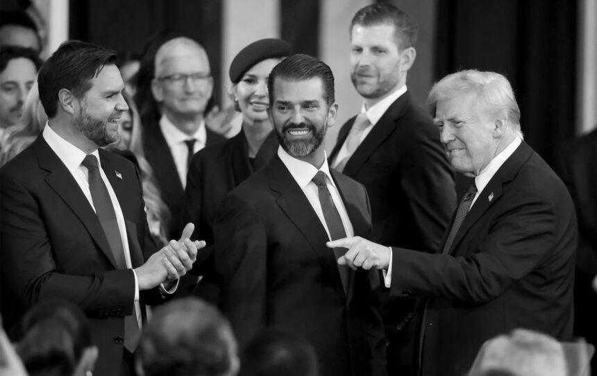 Трамп-молодший припустив, що батько перестане домагатися миру в Україні Трамп-молодший припустив, що батько перестане домагатися миру в Україні