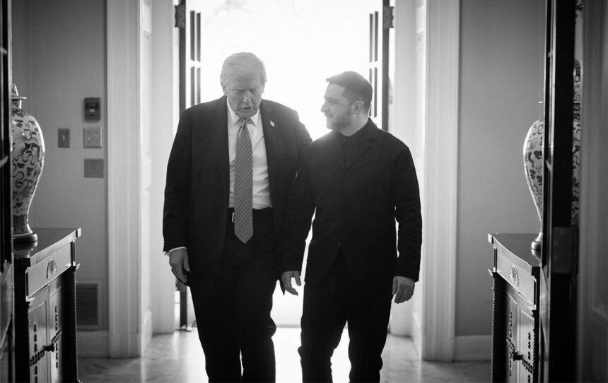 Зустріч Зеленського і Трампа тривала майже годину, був і короткий тет-а-тет Зустріч Зеленського і Трампа тривала майже годину, був і короткий тет-а-тет