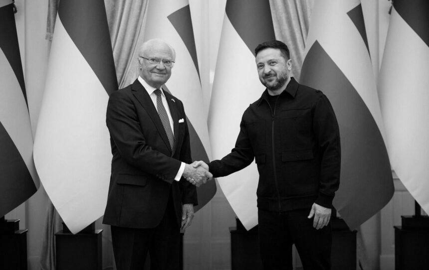 Вперше за 18 років: король Швеції прибув до України з неанонсованим візитом