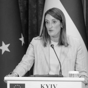 Україна має бути в ЄС: президентка Європарламенту закликала відкрити переговорні кластери