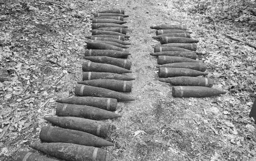 У Берліні в лісі знайшли 59 нерозірваних радянських снарядів часів Другої світової У Берліні в лісі знайшли 59 нерозірваних радянських снарядів часів Другої світової