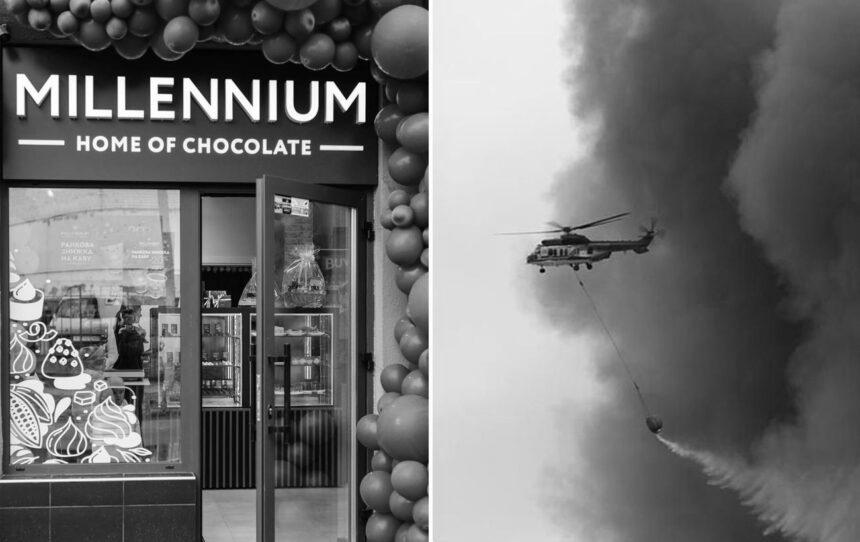 Росіяни знищили склад шоколаду Millennium у Дніпрі Росіяни знищили склад шоколаду Millennium у Дніпрі