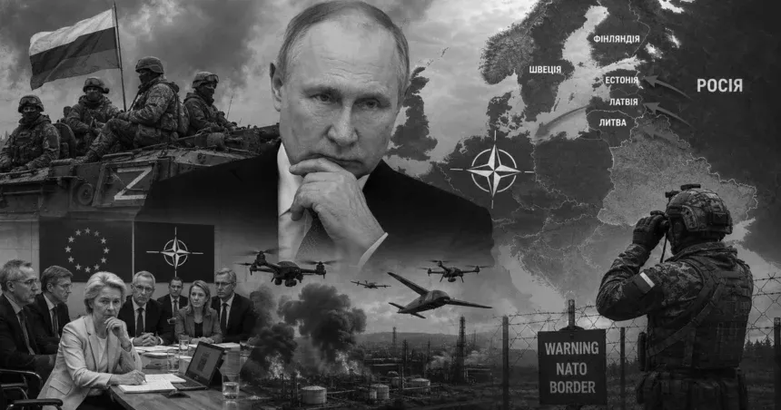 НАТО готується до удару Путіна: на кордонах Європи з’являються рови, бункери та мінні поля (супутникові фото)